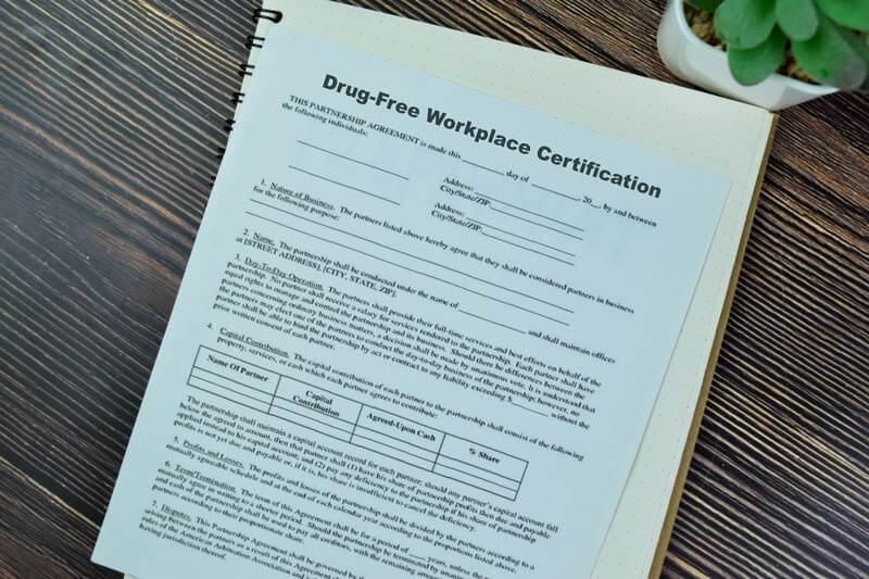 Drug-Free Workplace Certification