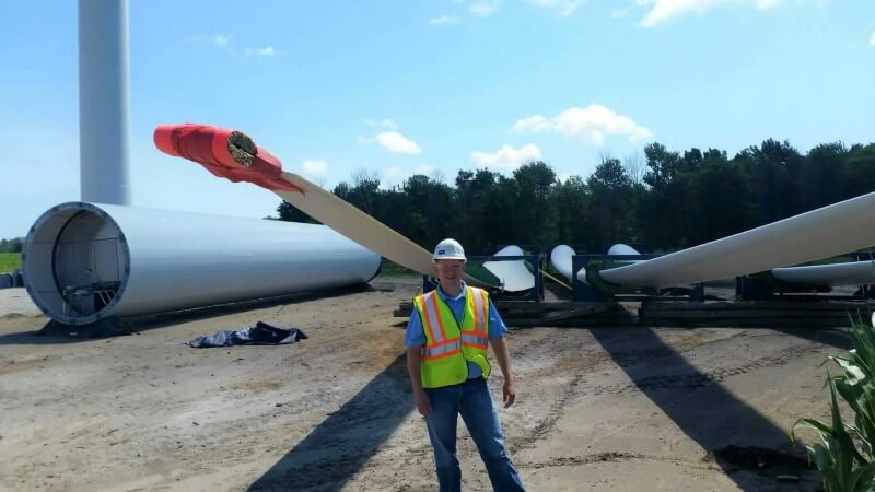 Ground engineering is required for wind farm turbines before they are installed